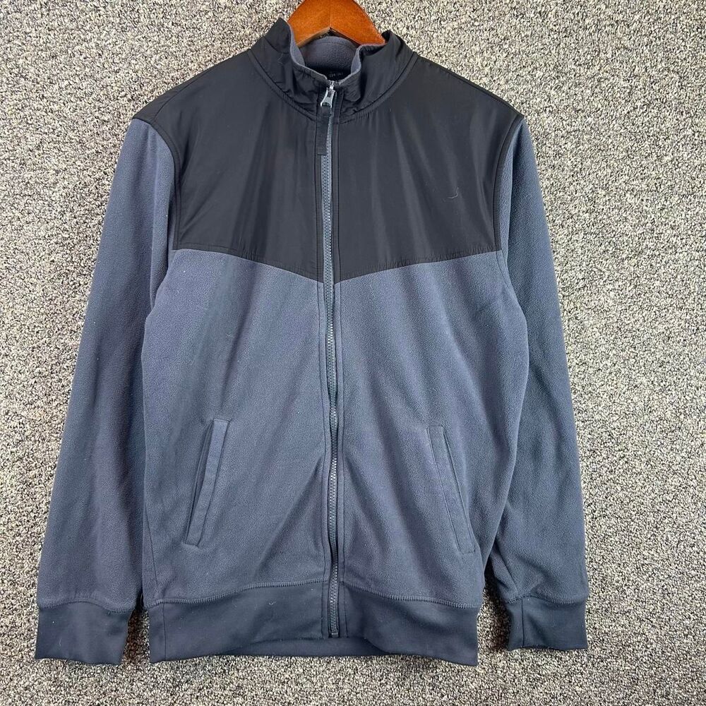 Russell-athletic Men's Grey and Black Hoodie